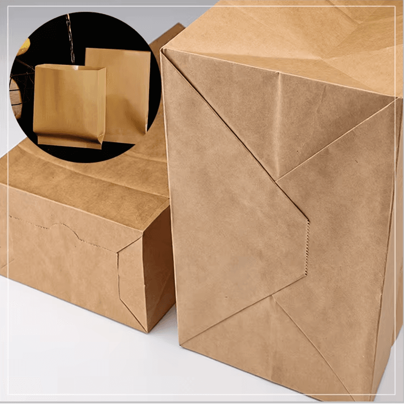 Food-Grade Fluorine-Free Grease-Proof Self Open Style Bag